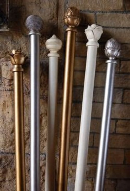 Decorative Curtain Rods – 3,000 / 4,500 RWF per meter