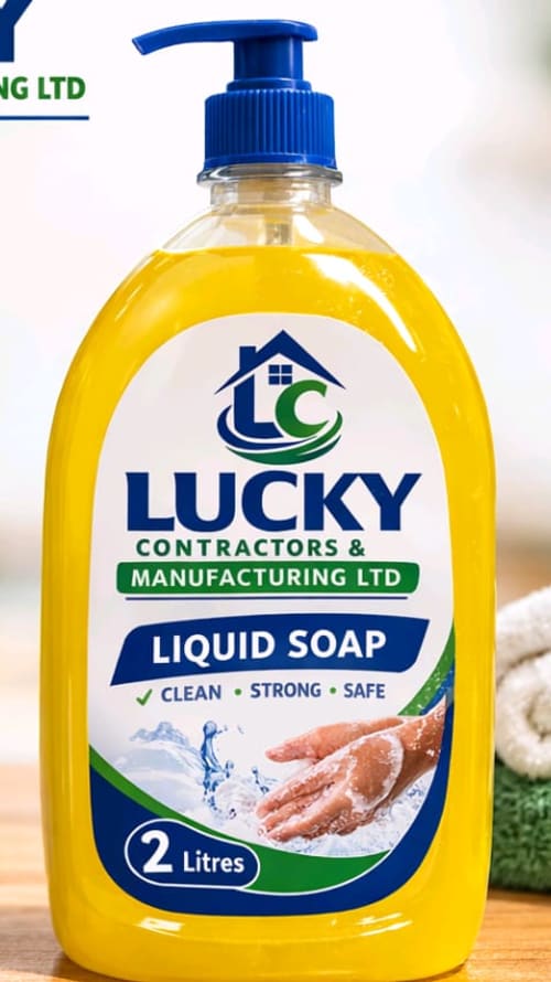 Lucky Liquid Soap 2L – Strong & Safe Cleaner