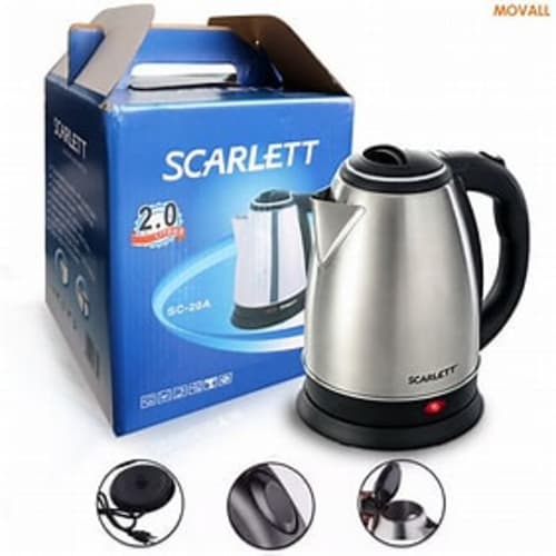 Scarlett SC-20A Electric Kettle – 2L Fast Boil