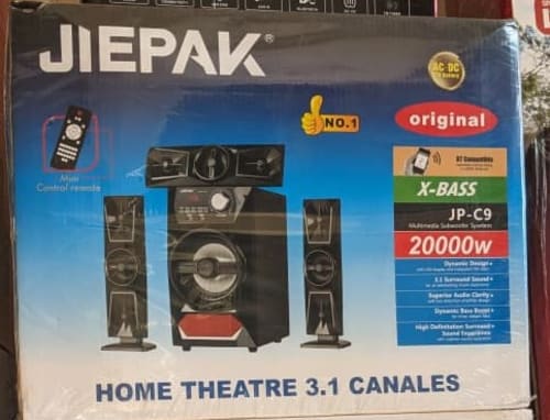 JIEPAK JP-C9 3.1 Home Theatre – X-BASS, 20000W