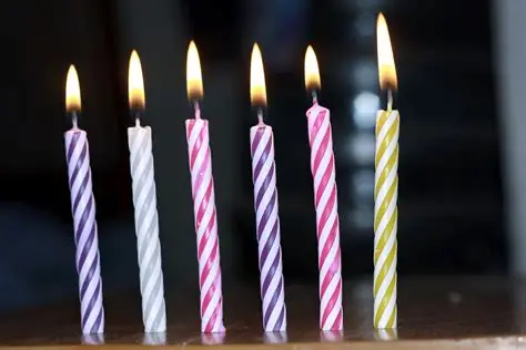 Birthday candle