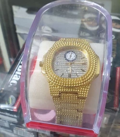 Golden Diamond Watch