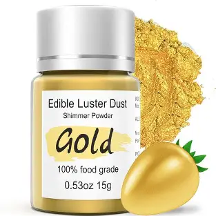 15g Edible Gold Dust For Cake And Dessert Decoration