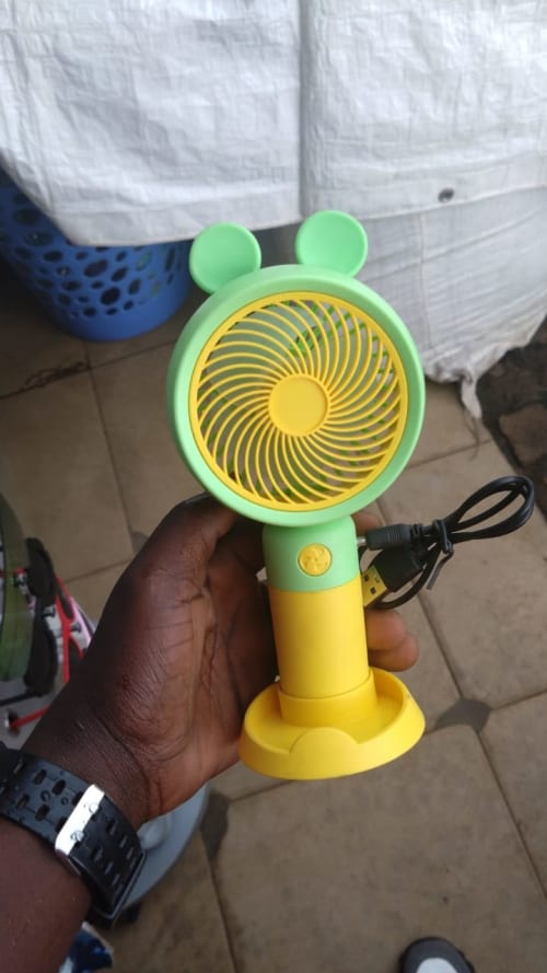 portable handheld fan