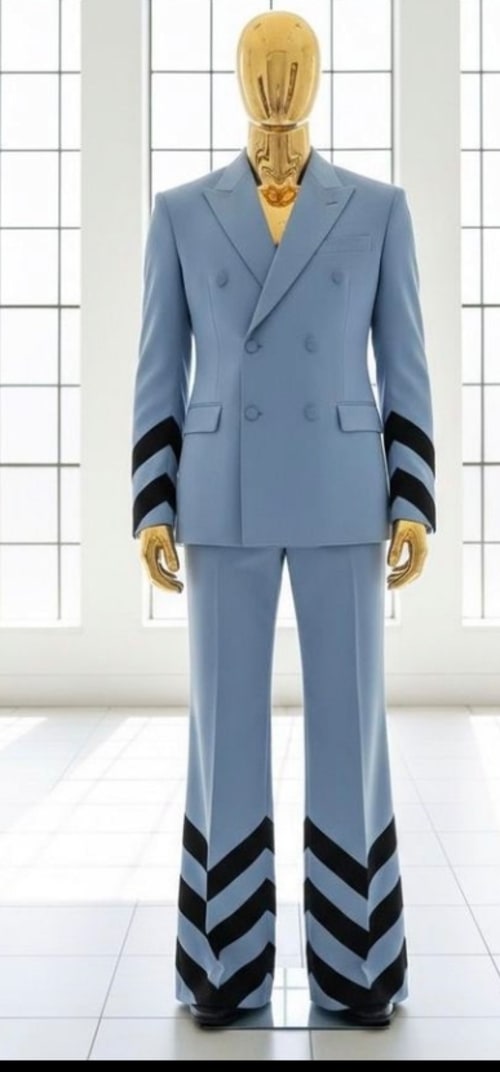 Double breasted suit